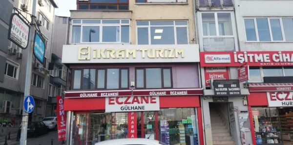 Sarı Paslanmaz Tabela 18